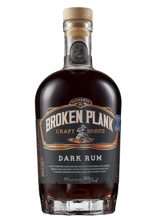 Broken Plank Dark Rum 750ml