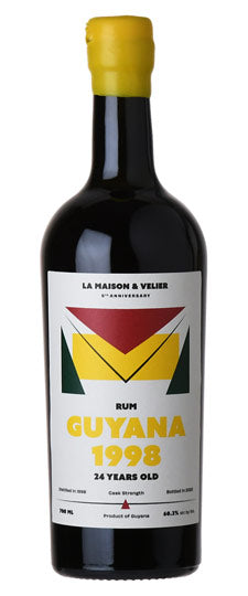 1998 La Maison & Velier Flag Series Guyana Rum -700mL