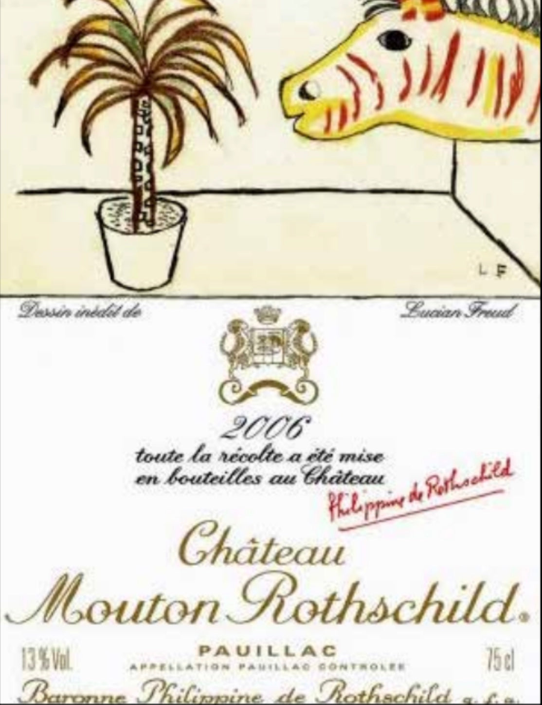 Chateau Mouton Rothschild  3pk 2006 - 2010 - 2014 3 x 750ml