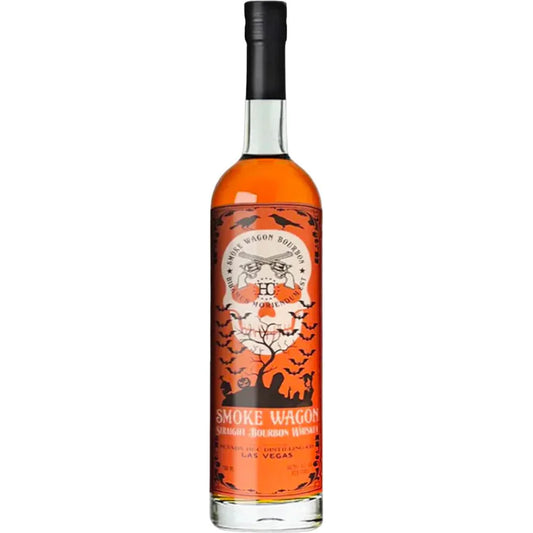 SMOKE WAGON STRAIGHT BOURBON WHISKEY HALLOWEEN GLOW IN THE DARK EDITION 2023