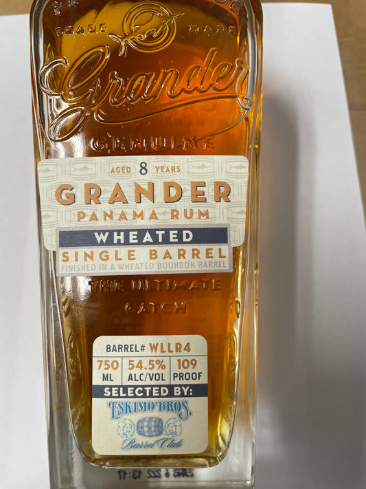 Grander Wheated Single Barrel Eskio Bros Barrel Club