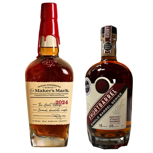 Maker's Mark Wood Finishing Series 2024 The Heart Release Bundle - Short Barrel SIB