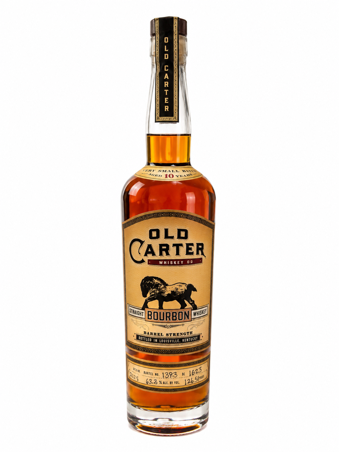 Old Carter Straight Bourbon Whiskey - Very Small Batch FL-1