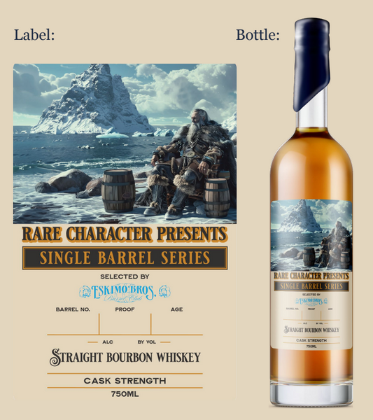 Rare Character Single Barrel Bourbon - EBBC PSB-254