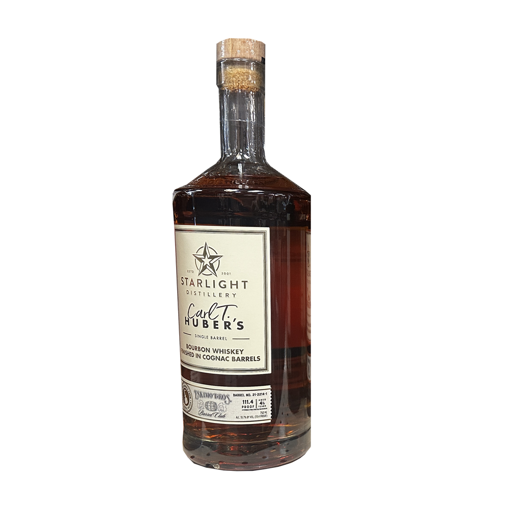 Starlight Rye Whiskey - Finished in Cognac Barrels- EBBC