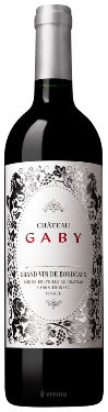 Chateau Gaby Grand Vin de Bordeaux Canon - Fronsac   2014 750ml