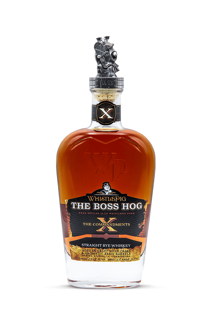 WHISTLEPIG BOSS HOG X THE 10 COMMANDMENTS STRAIGHT RYE