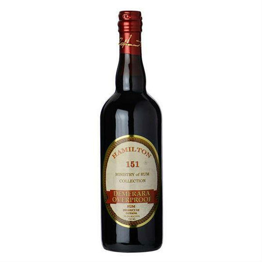 Hamilton 151 Proof Demerara Rum 750ml