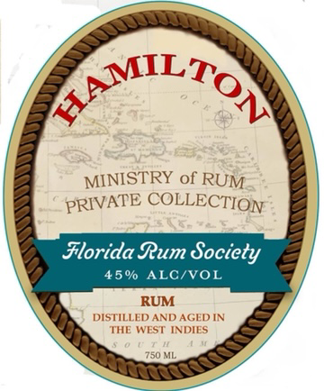 Hamilton Florida Rum Society Blend - 750mL