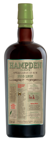 Hampden Estate LROK Single Jamaican Rum - 2010